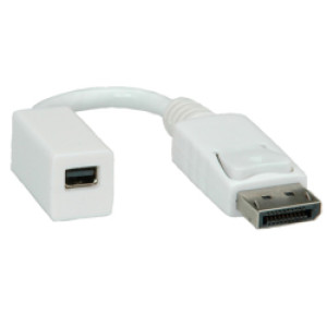 Adapter DisplayPort - Mini DisplayPort, M/F, 0.15m, Roline  